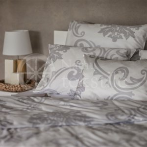 Mako satin pillowcase WHITE